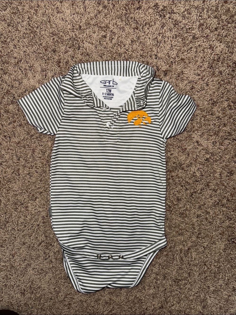 Iowa Hawkeye polo